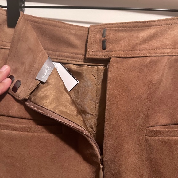 Vince Suede Skirt - Picture 6 of 9